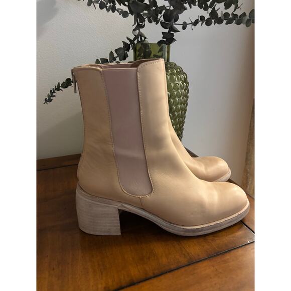 Free People Leather Essential Chelsea Boots - Picture 5 of 8